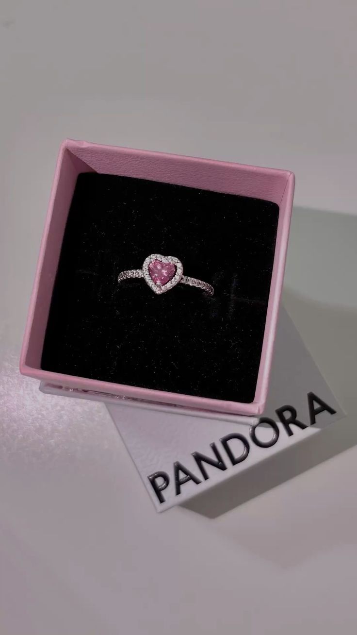 Pandora pink ring