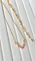 Gold pink tulip combo