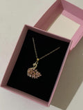 Pink Gold swan