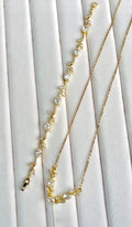 Gold white tulip combo